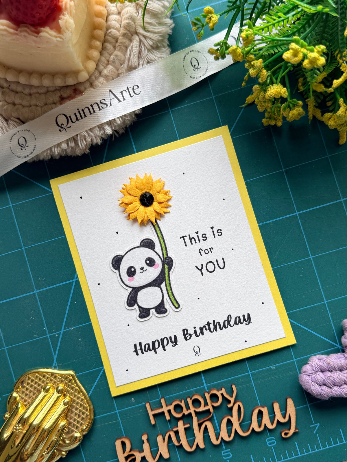 Sunflower Birthday Card
