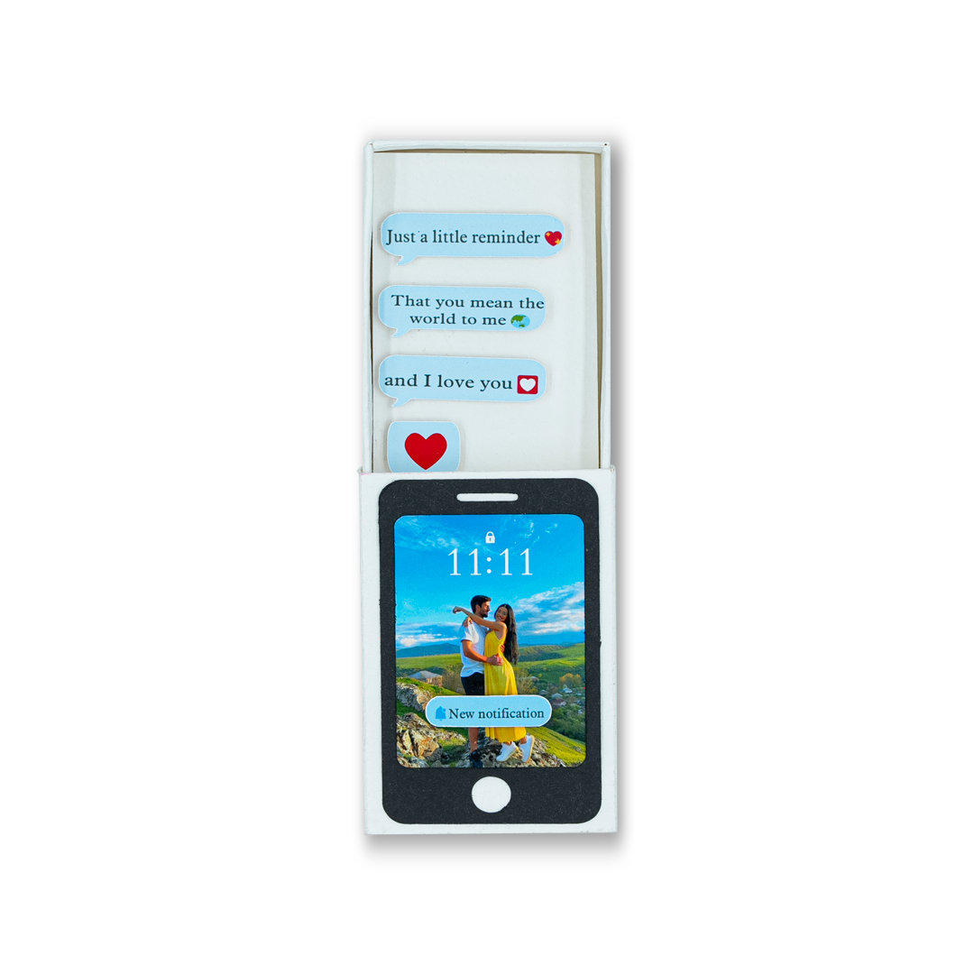 11:11 Notification Matchbox