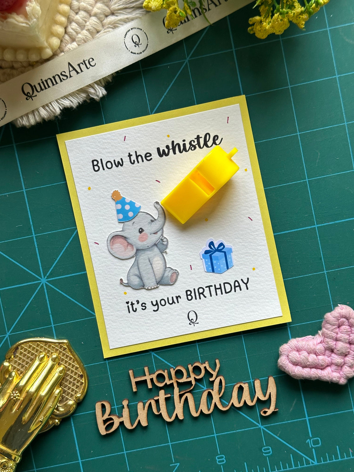 Birthday Whistle Card