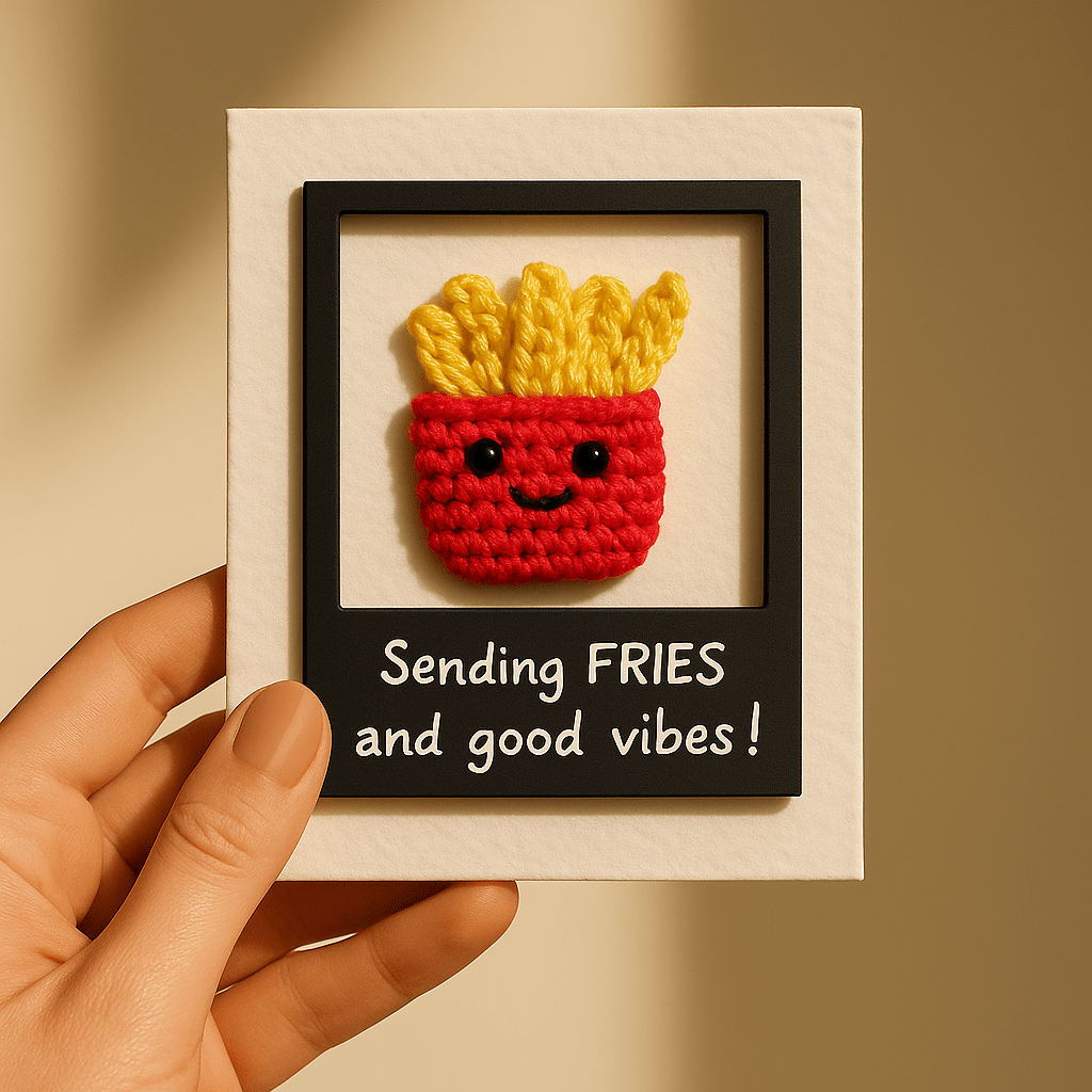 Fries Polaroid Card