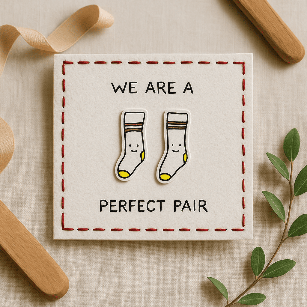 Perfect Pair Pun Card