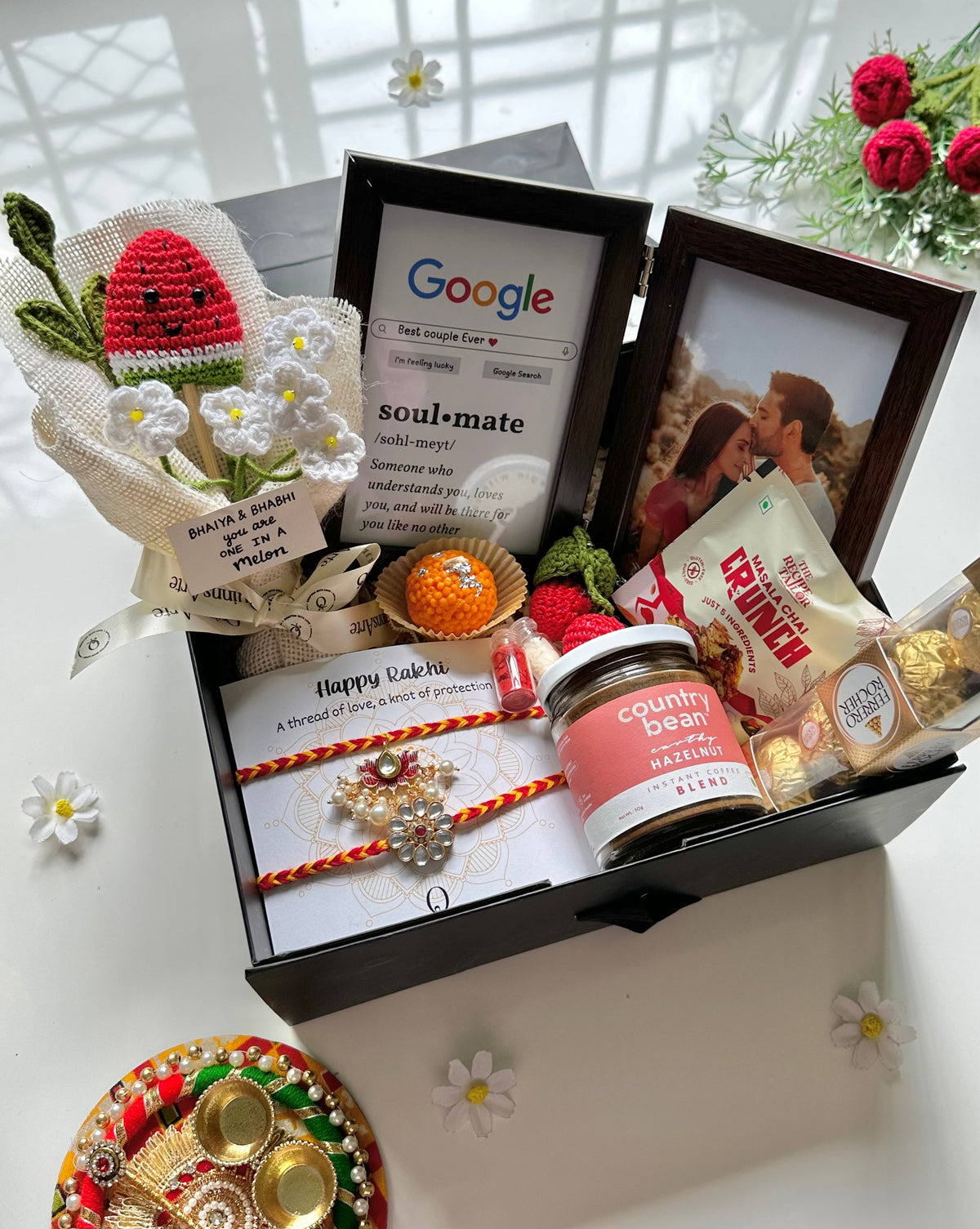 Soul-mate Hamper for Bhai Bhabhi