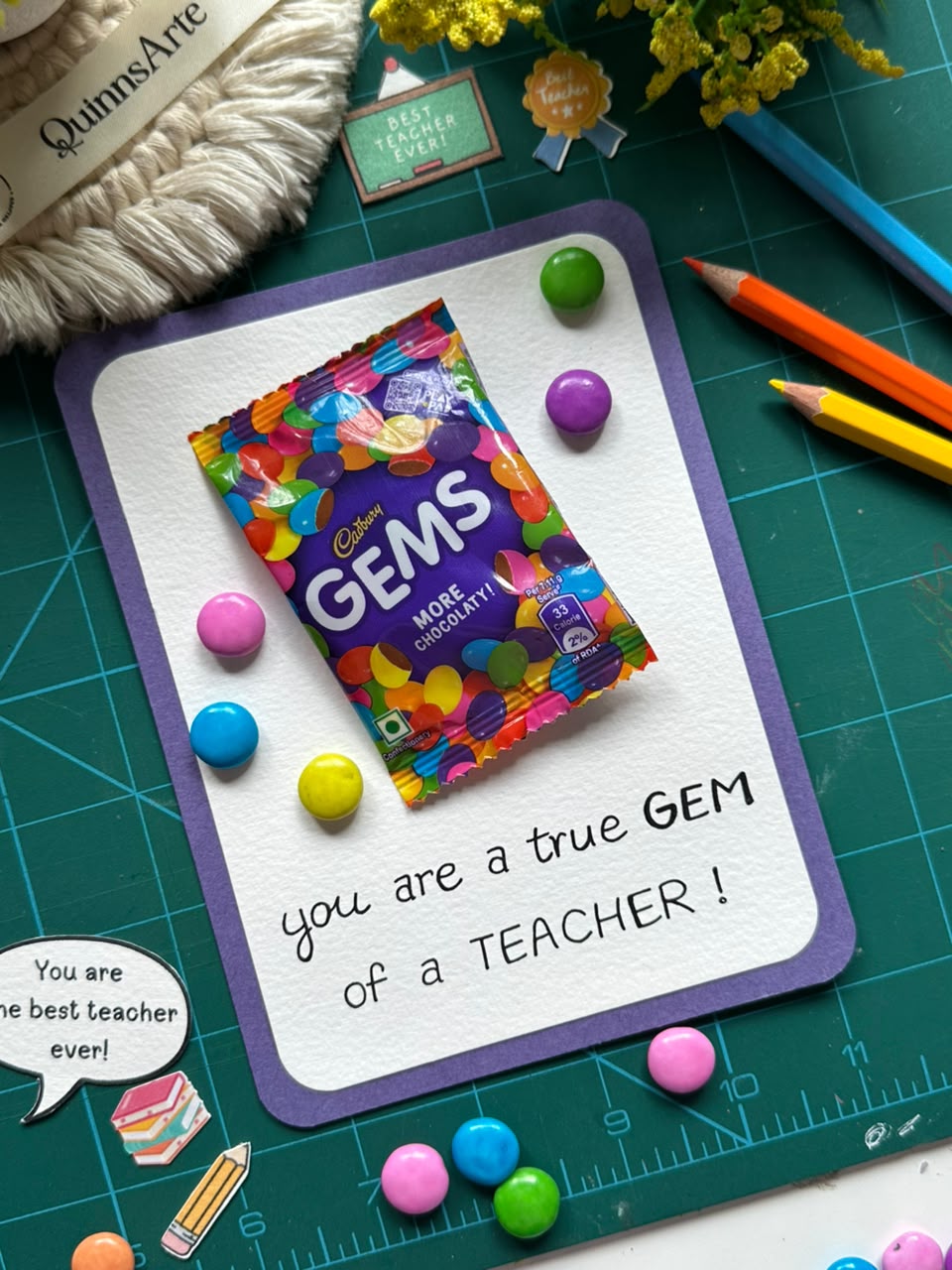 Gems Teacher’s Day Card