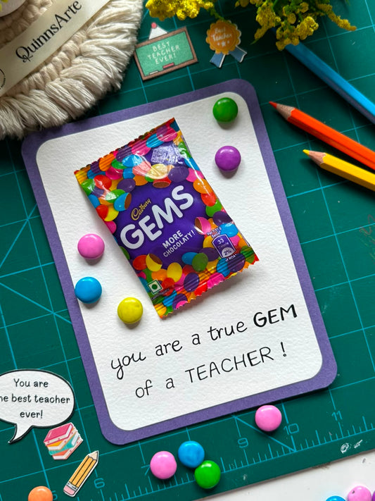 Gems Teacher’s Day Card