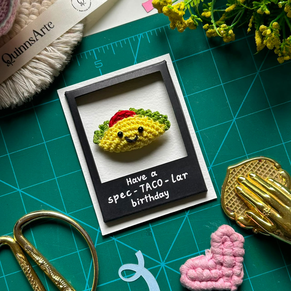 Spec-Taco-Lar Polaroid Card