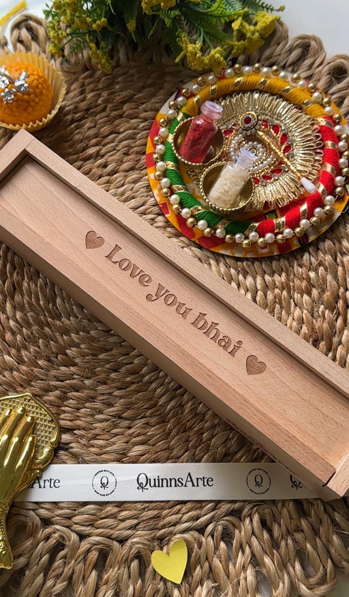 I Love You  Bhai Scroll