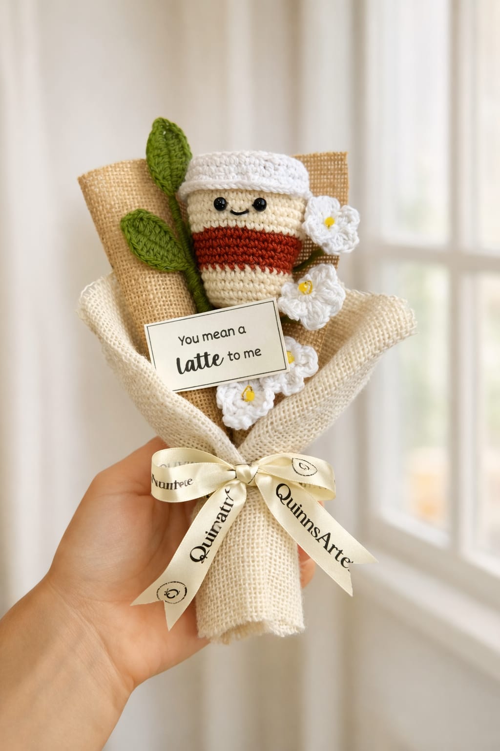 You Mean a Latte to Me Pun Bouquet